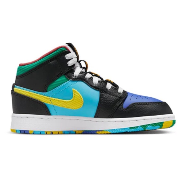 GS) Air Jordan 1 Mid GS 'Six Championships' - Picture 11 of 11